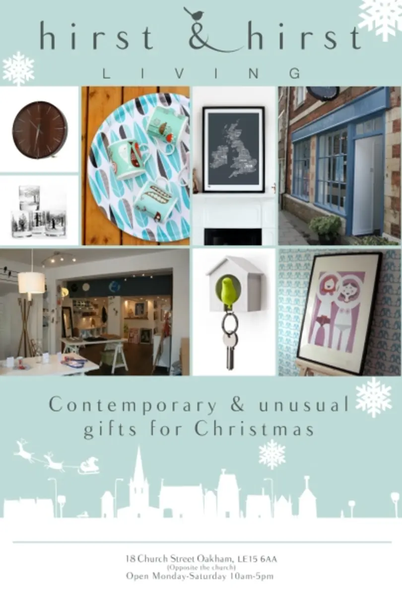 Original Hirst & Hirst Living shop advertisement