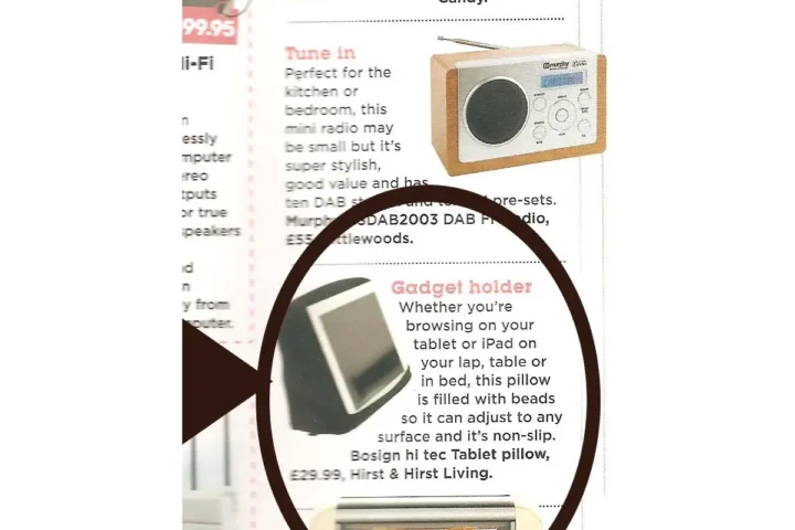 Bosign Hi-Tech Tablet Pillow