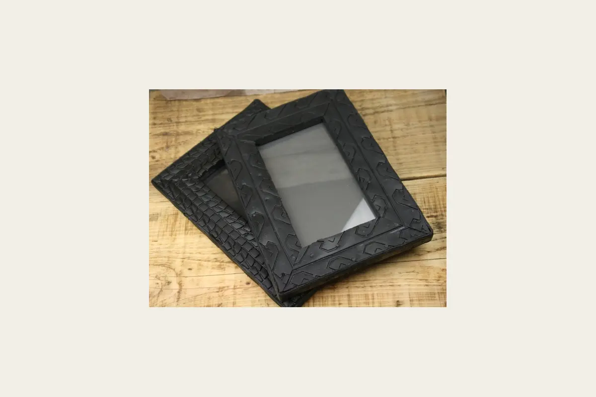 Recycled Tyre Picture Frame