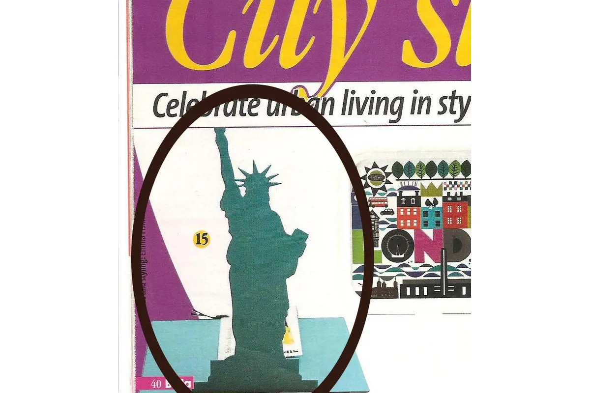 Susan Bradley Statue of Liberty Bookend